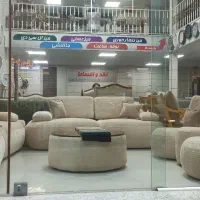 مبل لوبیایی خوش نشین شعبانیه 1|مبلمان خانگی و میز عسلی|بیرجند, |دیوار