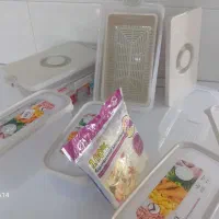 ظرف پلاستیکی آکبند  مناسب فریز ویخچال