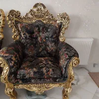 مبل سلطنتی|مبلمان خانگی و میز عسلی|ایوان, |دیوار