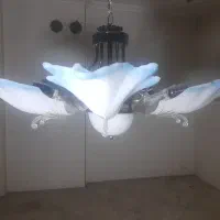 لوستر سالم ۵ شاخه|لوستر و چراغ آویز|تبریز, |دیوار