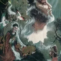 تابلو فرش ماشینی یک متری امام رضا