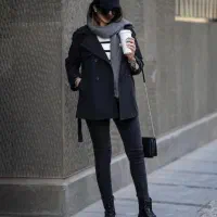 زمستانی شکت پالتو بارانی