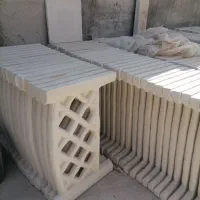 نرده پلیمری و سنگی