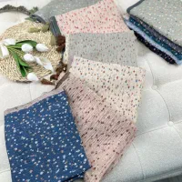 شال لمه‌دار پلیسه برشکا، ۱۲ رنگ خاص و ملایم|لباس|کهنوج, |دیوار