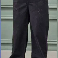 شلوار جین فول بگ ذغالی