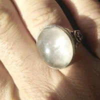 انگشتر دُرنجف /رکاب نقره