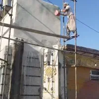 پلاستر کار و سیمان سفید