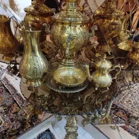 یه سرویس سماور  برنز|سماور، چایساز، قهوهساز|شهریار, شهرک بهاران (ویره)|دیوار