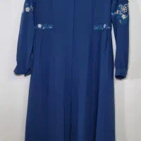 مانتوبلند گلدوزی شده در حد نو