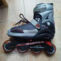 اسکیت سایز ۳۴-۳۷ کاملا سالم با تمام وسایل