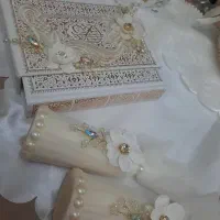 ست وسایل عقد|صنایع دستی و سایر لوازم تزئینی|تهران, شهرک شریفی|دیوار
