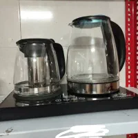 دو مدل چای ساز کنار هم و روی هم