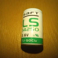 باتری لیتیوم LS 14250 saft فرانسه و پایه باتری