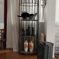 دکوری فلزی|کتابخانه، شلف، قفسه‌های دیواری|تهران, امانیه|دیوار