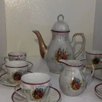 ست قهوه خوری ژاپنی اصل|کلکسیون اشیاء عتیقه|تربتحیدریه, باغ سلطانی|دیوار