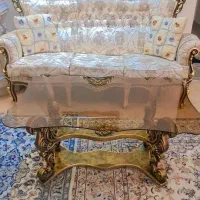 مبل استیل و میز ناهارخوری