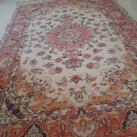قالیچه  رنگ نارنجی  خوش رنگ  با نقش نگار  زیبا|فرش|گلبهار, |دیوار