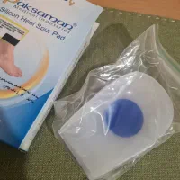 پد خارپاشنه سیلیکونی پاک سمن سایز متوسط