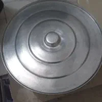 دو عددپاتیل بزرگ|ظروف پخت‌وپز|دورود, |دیوار