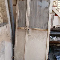 درب فلزی دو لنگه