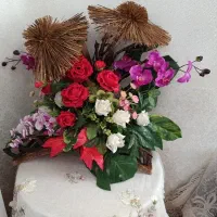 سبد گل مصنوعی