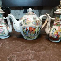 قوری چینی مرغی بزرگ