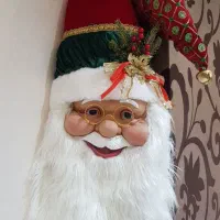 عروسک کریسمسی چهره پاپانوئل