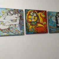 مبل،تابلو،آینه و کنیسول،پاسماوری|مبلمان خانگی و میز عسلی|پاکدشت, پاکدشت (مامازند)|دیوار