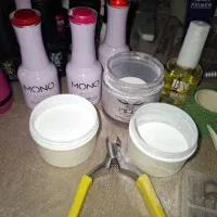 وسایل کاشت ناخن با کیف بزرگ|آرایشی، بهداشتی، درمانی|تبریز, |دیوار