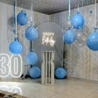 بادکنک ارایی بک میز عددوهپی نئون در محل ففط ۲۵۰۰ت|خدمات پذیرایی، مراسم|کرج, گلشهر|دیوار