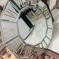 ساعت دیواری آینه ای