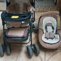 کالسکه تاشووکریردرحدنووجنس خوب ومحکم|کالسکه و لوازم جانبی|پاکدشت, حصار امیر|دیوار