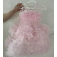 لباس عروس صورتی دخترونه