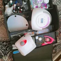 وسایل کاشت ناخن|آرایشی، بهداشتی، درمانی|باغستان, |دیوار