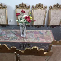 میز نهار خوری سلطنتی 8 نفره