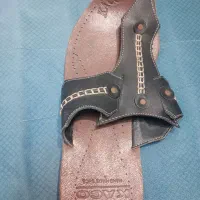 دمپایی تمام چرم نو نو دست دوز