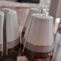 نمکدان دو قلو بسیار زیبا و نو در دو رنگ و طرح|ظروف سرو و پذیرایی|تهران, شهرک زینبیه|دیوار