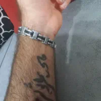 دستبند استیل رنگ ثابت