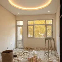 کناف پی وی سی تایل ماربل شیت ترمووال نقاشی برقکاری|خدمات پیشه و مهارت|نورآباد, |دیوار