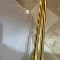 پرده به همراه دوتا میل پرده طلایی فقط۳۰۰|پرده، رانر، رومیزی|بندر کنگان, |دیوار