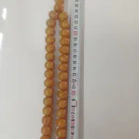 تسبیح کهربا کار استاد نظیر سایز ۱۸