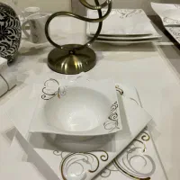 سرویس چینی مازراتی ۱۸ نفره کاملا سالم