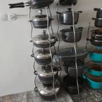 استندوپایه قابلمه|آب‌چکان و نظم‌دهنده ظروف|قم, هنرستان|دیوار