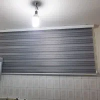 پرده زبرا سایز ۲۳۰×۱۱۰ در حد نو