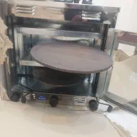 تنور گازی مبتکر دو سینی مبتکر با جنس چدن