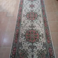 قالی کناره کبیر یزد  سایز 1 در  4 متر کاملا نو