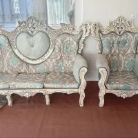 مبل۷ نفره با تشک دو نفره