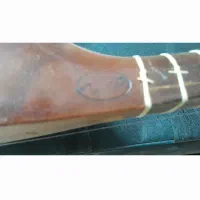 تنبور محمدی کاسه  یک تکه توت وگردو|سازهای سنتی|تاکستان, |دیوار