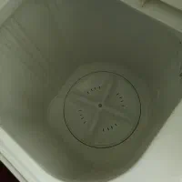 ماشین لباسشویی دوقلو برند شارپ سالم