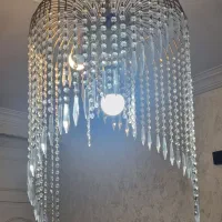 دوعدد لوستر کریستال اتریشی